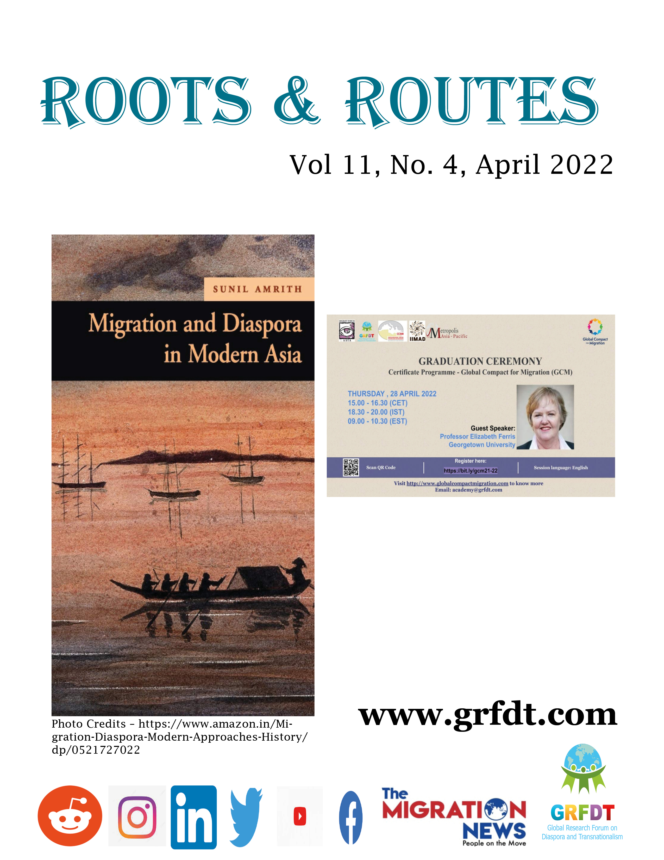 Roots & Routes, April, 2022