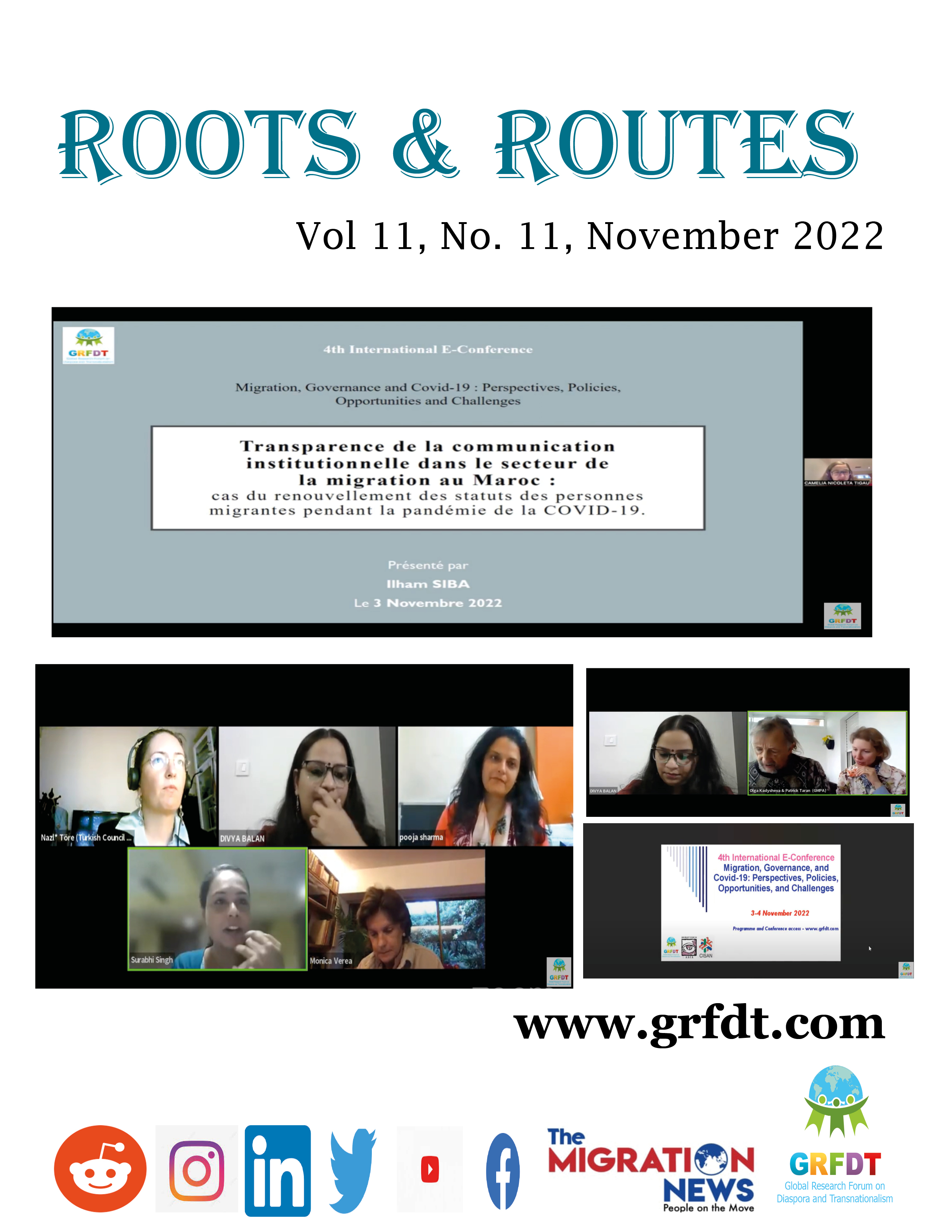 Roots & Routes, November, 2022