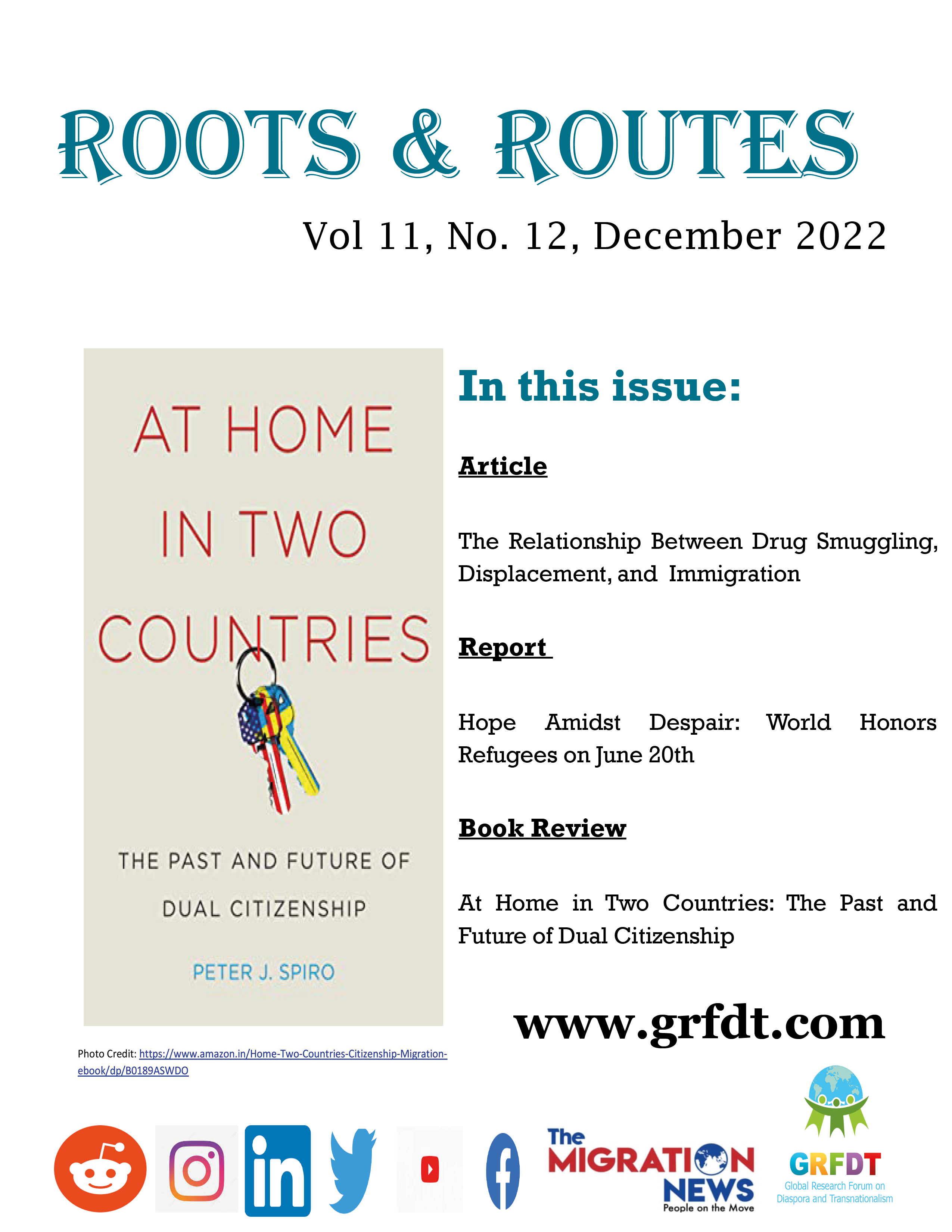 Roots & Routes, December, 2022
