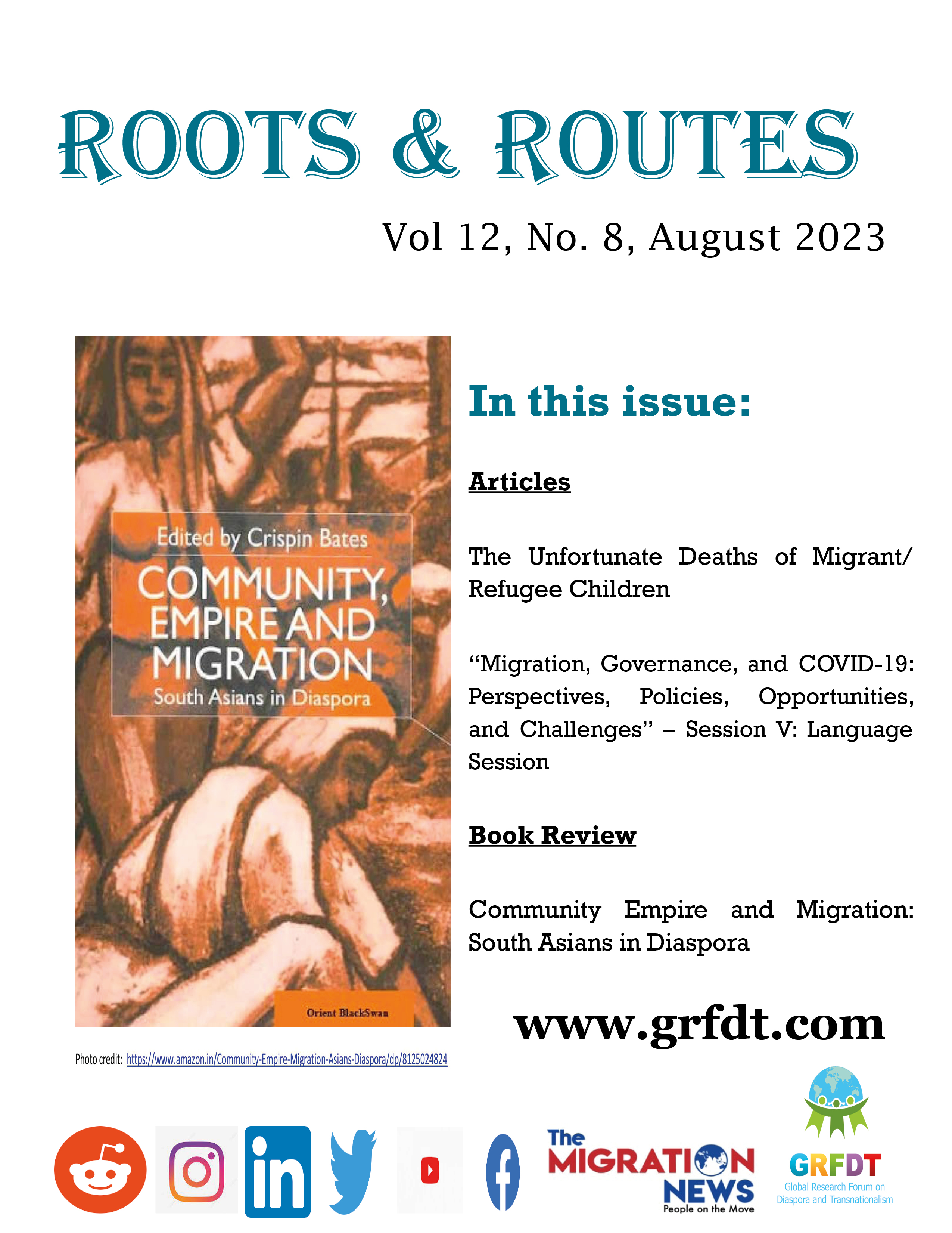 Roots & Routes, August, 2023